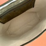 GUCCI 25S OPHIDIA MEDIUM TOTE 36 CM IN EARTH BROWN SUEDE - Image 8