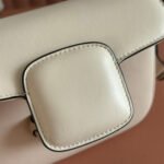 GUCCI 25S HORSEBIT 1955 MINI BAG 20 CM IN LIGHT BEIGE CALFSKIN WITH GOLD HARDWARE - Image 16
