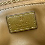 GUCCI 25S HORSEBIT 1955 30 CM IN BROWN SUEDE WITH GOLD HARDWARE - Image 16