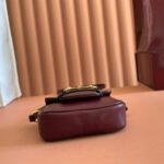 GUCCI 26S HORSEBIT 1955 BAG 13 IN DARK RED CALFSKIN - Image 6