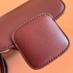 GUCCI 26S HORSEBIT 1955 BAG 13 IN DARK RED CALFSKIN - Image 13