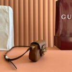 GUCCI 26S HORSEBIT 1955 BAG 13 IN BROWN CALFSKIN - Image 8