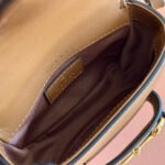 GUCCI 26S HORSEBIT 1955 BAG 13 IN BROWN CALFSKIN - Image 15