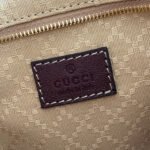 GUCCI 25S JACKIE MONOGRAM 28 CM IN LIGHT BROWN CANVAS AND CALFSKIN - Image 9