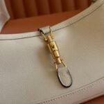 GUCCI 26S JACKIE SLIM SHOULDER BAG 27 IN CREAM WHITE CALFSKIN - Image 6