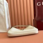 GUCCI 26S JACKIE SLIM SHOULDER BAG 27 IN CREAM WHITE CALFSKIN - Image 5