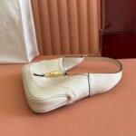 GUCCI 26S JACKIE SLIM SHOULDER BAG 27 IN CREAM WHITE CALFSKIN - Image 4