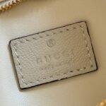GUCCI 26S JACKIE SLIM SHOULDER BAG 27 IN CREAM WHITE CALFSKIN - Image 9