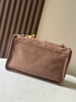 CHANEL 25S FLAP BAG 34 IN BROWN SUEDE - Image 17