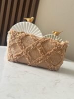 CHANEL 25S FLAP BAG 27 IN BEIGE FABRIC - Image 14