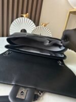 CHANEL 25S SHOULDER BAG 34 IN BLACK CALFSKIN - Image 16