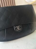 CHANEL 25S SHOULDER BAG 34 IN BLACK CALFSKIN - Image 12