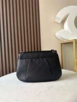 CHANEL 25S SHOULDER BAG 34 IN BLACK CALFSKIN - Image 15