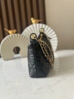 CHANEL 26S HOBO BAG 26 IN BLACK LAMBSKIN - Image 11