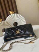 CHANEL 26S HOBO BAG 26 IN BLACK LAMBSKIN - Image 12