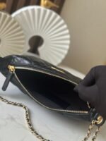 CHANEL 26S HOBO BAG 26 IN BLACK LAMBSKIN - Image 18