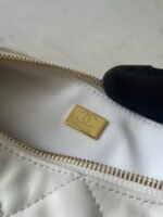 CHANEL 26S HOBO BAG 26 IN WHITE LAMBSKIN - Image 5