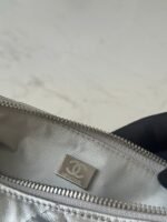 CHANEL 26S HOBO BAG 26 IN SILVER LAMBSKIN - Image 17