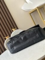 CHANEL 25S SHOULDER BAG 40 IN BLACK CAVIAR WITH SILVER HARDWARE - Image 11