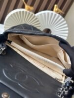 CHANEL 25S SHOULDER BAG 34 IN BLACK CAVIAR WITH SILVER HARDWARE - Image 17