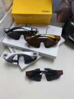 FF SQUARED VISOR FRAME SUNGLASSES 557144 IN ACETATE - Image 13