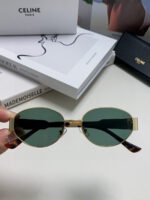TRIOMPHE SUNGLASSES 548596 IN METAL BLACK LENSES - Image 12