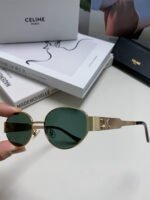 TRIOMPHE SUNGLASSES 548596 IN METAL BLACK LENSES - Image 5