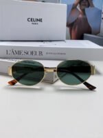 TRIOMPHE SUNGLASSES 548596 IN METAL BLACK LENSES - Image 7