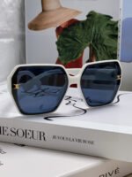 TRIOMPHE SUNGLASSES 552771 IN WHITE ACETATE - Image 12