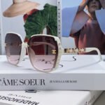 SQUARE SUNGLASSES 632874 IN WHITE ACETATE - Image 9