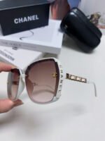 SQUARE SUNGLASSES 632874 IN WHITE ACETATE - Image 15