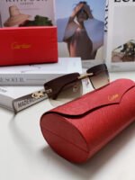 C DE RECTANGULAR FRAME SUNGLASSES 518454 IN METAL - Image 17