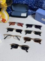 RECTANGULAR FRAME SUNGLASSES GG1457S IN METAL - Image 27