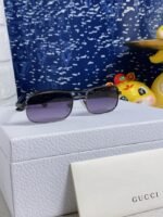 RECTANGULAR FRAME SUNGLASSES GG1457S IN METAL - Image 20