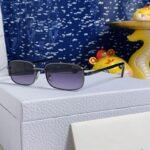 RECTANGULAR FRAME SUNGLASSES GG1457S IN METAL - Image 12