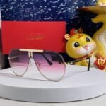 SIGNATURE AVIATOR FRAME SUNGLASSES  563238 IN METAL - Image 7