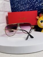 SIGNATURE AVIATOR FRAME SUNGLASSES  563238 IN METAL - Image 11
