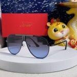 SIGNATURE AVIATOR FRAME SUNGLASSES  563238 IN METAL - Image 18