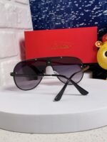 SIGNATURE AVIATOR FRAME SUNGLASSES  563238 IN METAL - Image 25