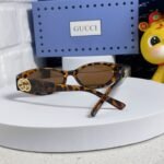 OVAL FRAME SUNGLASSES GG1662SA IN ACETATE - Image 9