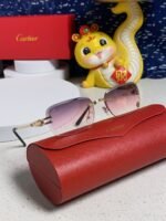 SIGNATURE C DE RECTANGULAR FRAME SUNGLASSES 533233 IN METAL - Image 17