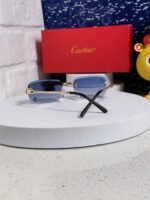 SIGNATURE C DE RECTANGULAR FRAME SUNGLASSES 533233 IN METAL - Image 26