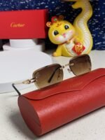 SIGNATURE C DE RECTANGULAR FRAME SUNGLASSES 533233 IN METAL - Image 35