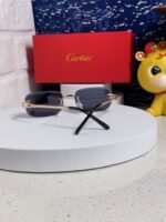 SIGNATURE C DE RECTANGULAR FRAME SUNGLASSES 533233 IN METAL - Image 11