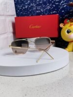 PREMIÈRE SQUARE FRAME SUNGLASSES 533240 IN METAL - Image 29
