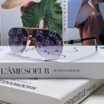 AVIATOR FRAME SUNGLASSES 570223 IN METAL - Image 26