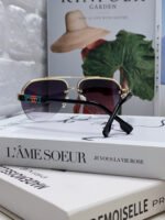 AVIATOR FRAME SUNGLASSES 570223 IN METAL - Image 32