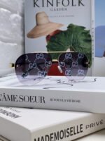 AVIATOR FRAME SUNGLASSES 570223 IN METAL - Image 16