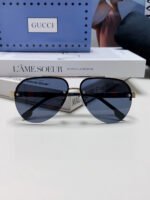 AVIATOR FRAME SUNGLASSES 570223 IN METAL - Image 18
