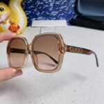 SQUARE FRAME SUNGLASSES 573309 IN ACETATE EMBOSSED LOGO - Image 27